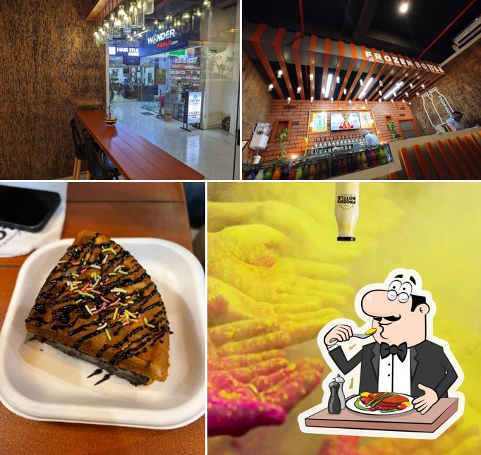 Among various things one can find food and interior at Frozen Bottle - Milkshakes, Desserts, and Ice Cream