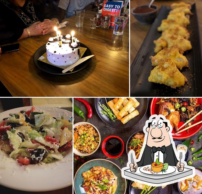 Food at JB 007 Restaurant and Bar