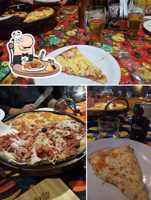 Experimente pizza no La Bella Pizzaria, Chopperia e Restaurante