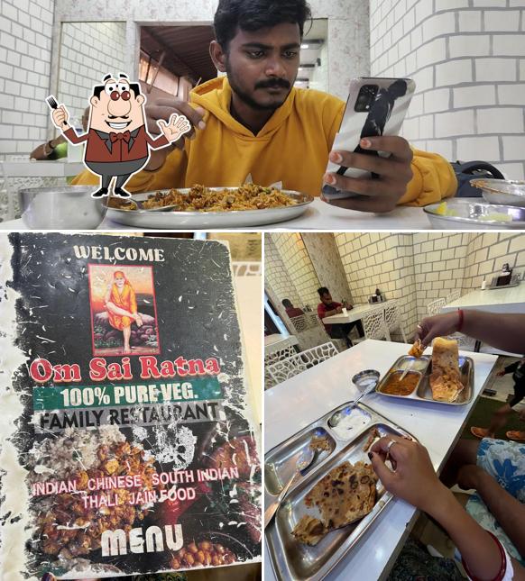 Food at Om Sai Ratna Family Restaurant (100% Veg.)