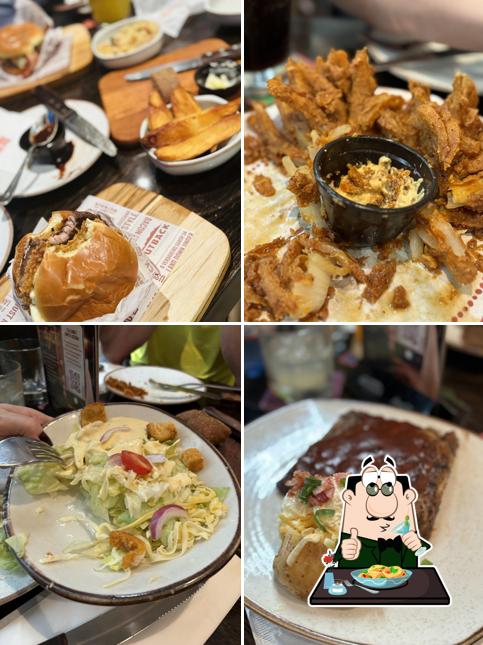Comida em Outback Steakhouse