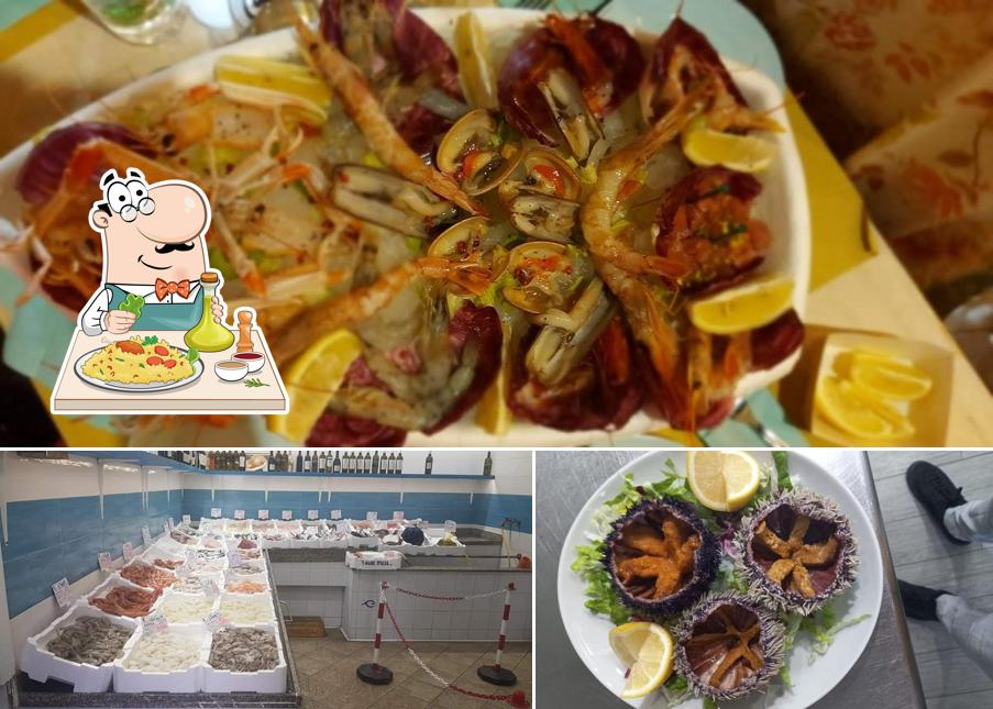 Platti al Pescheria Toto