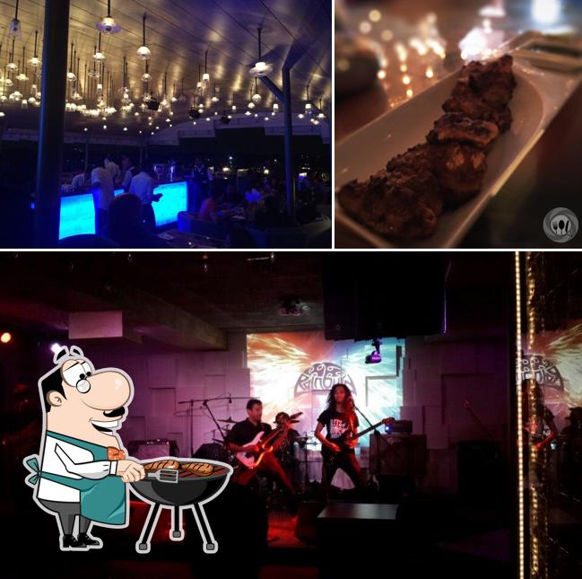 Pick meat meals at Indigo Live Music Bar