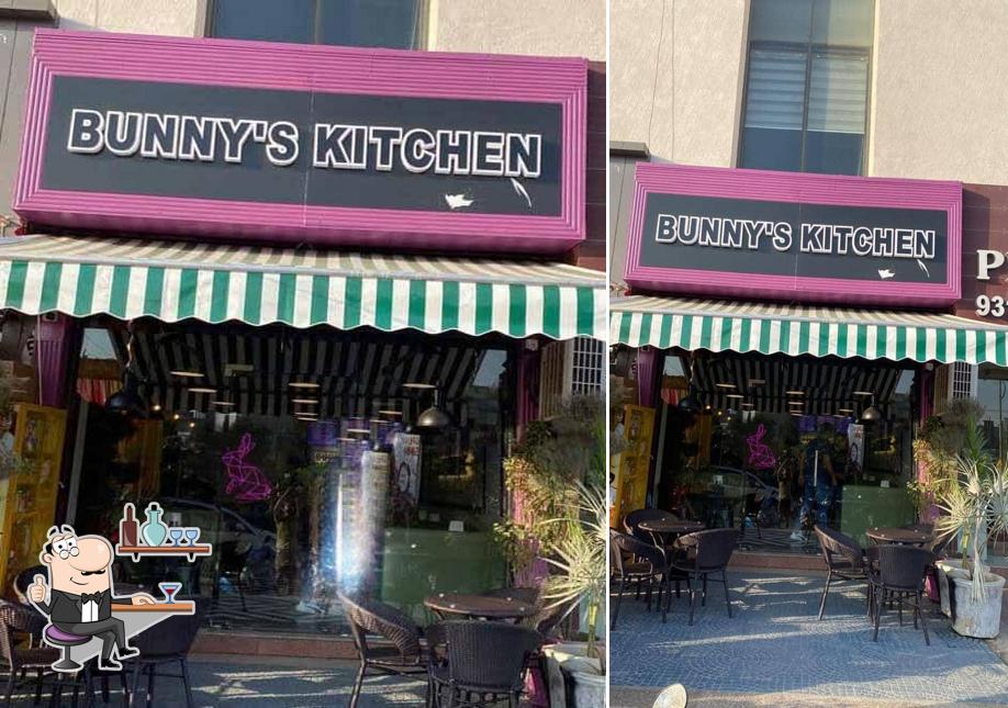 The interior of Bunny's Kitchen