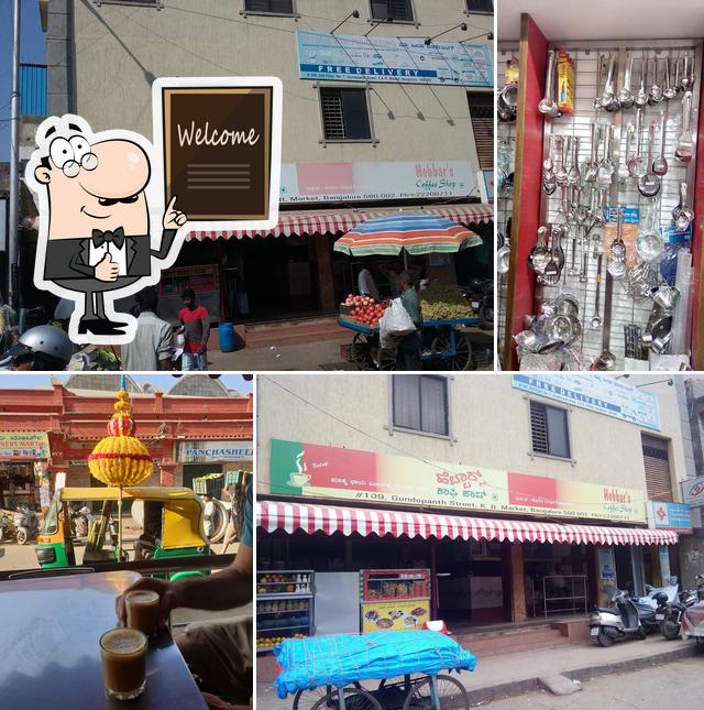 See the pic of Hebbar's Coffee Shop