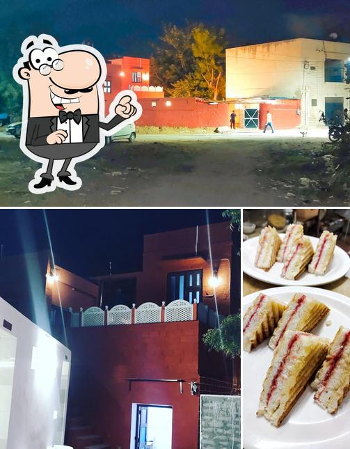 Among different things one can find exterior and dessert at One Raika Bagh