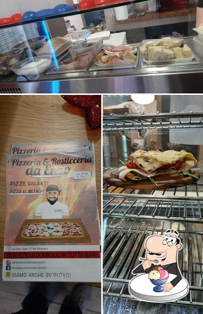 Pizzeria E Rosticceria Da Enzo offre un'ampia gamma di dolci