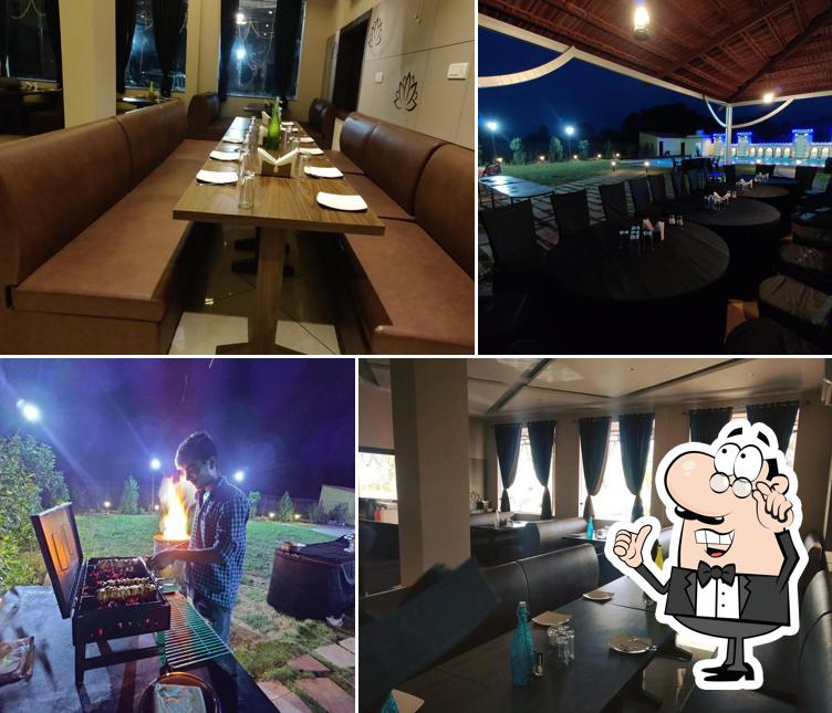 The interior of SHUBHAM HIGHWAY TREAT & RESORT