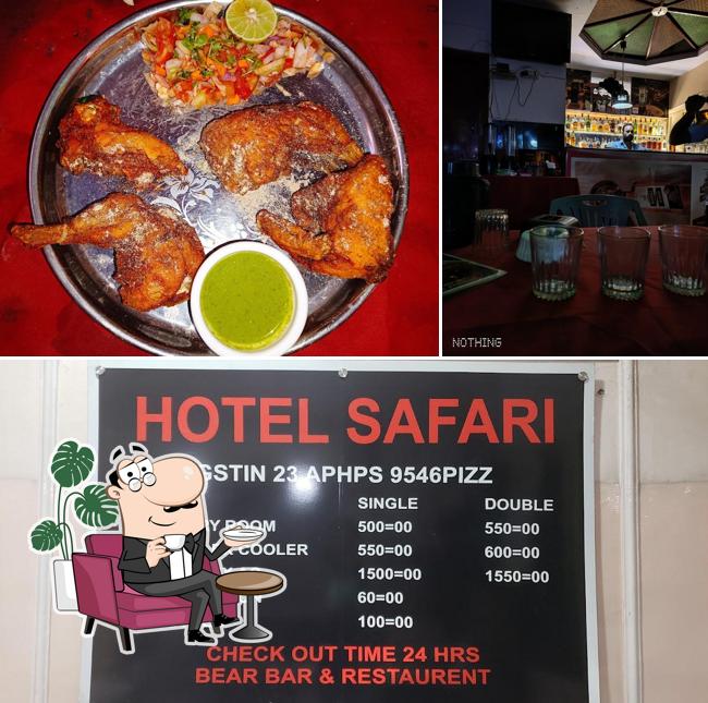 The interior of SaFArI bar