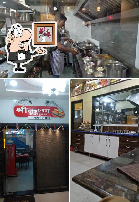 The interior of Hotel tasty bite veg non-veg AC family restaurant