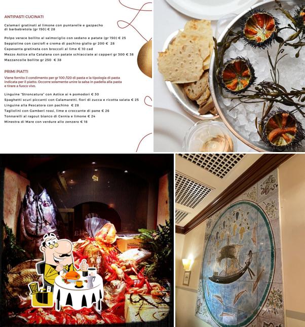 Platti al Trattoria La Rosetta