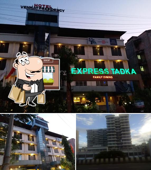 You can get some fresh air outside Venkat Presidency Hotel & Banquets