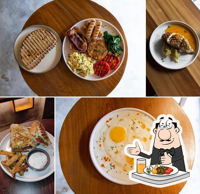 Food at Zane's Cafe