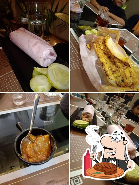 There’s a selection of options for meat lovers