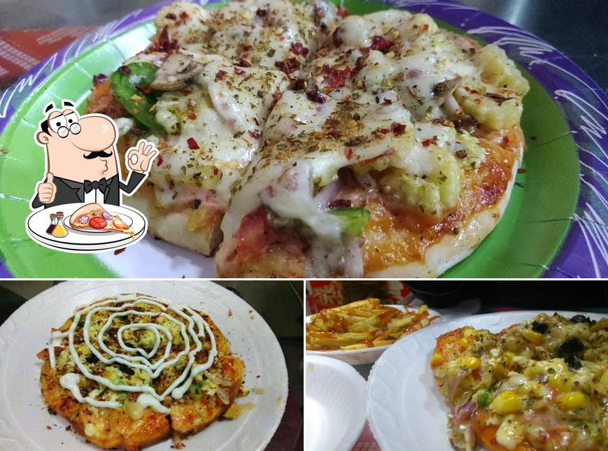 Get pizza at Pizza Paradise