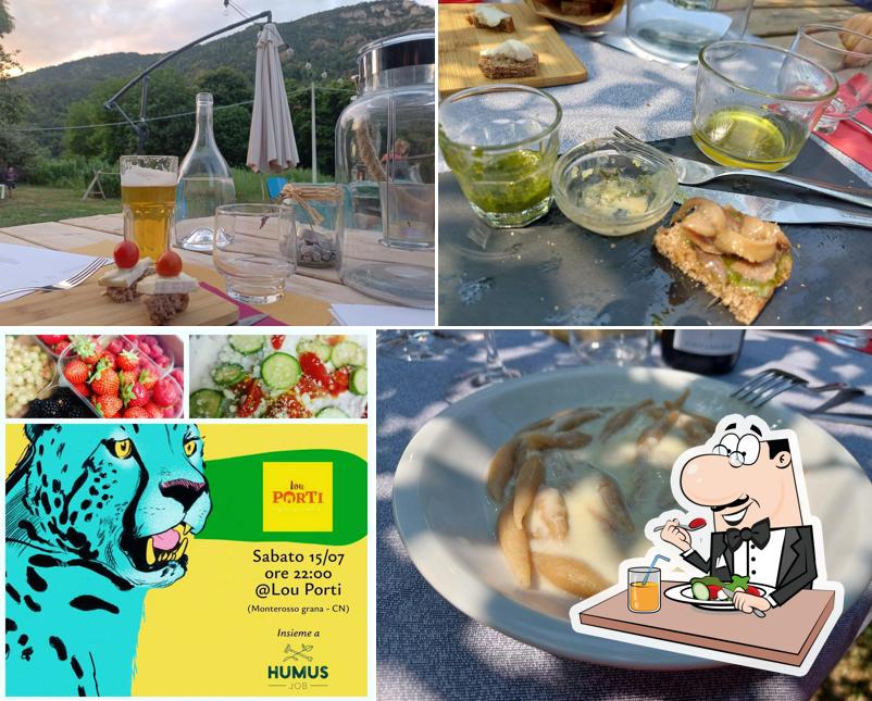 Cibo al Agripiola Lou Porti