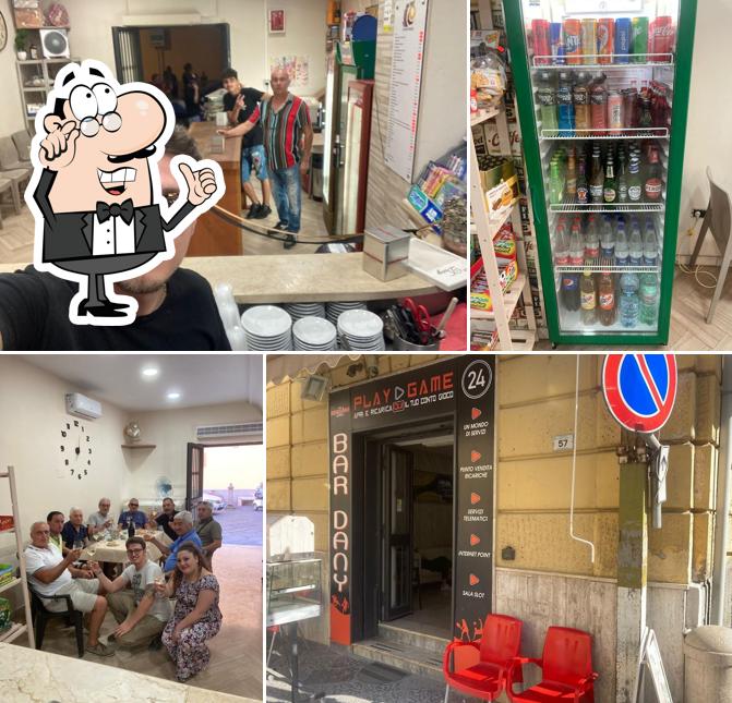 Gli interni di Bar Dany