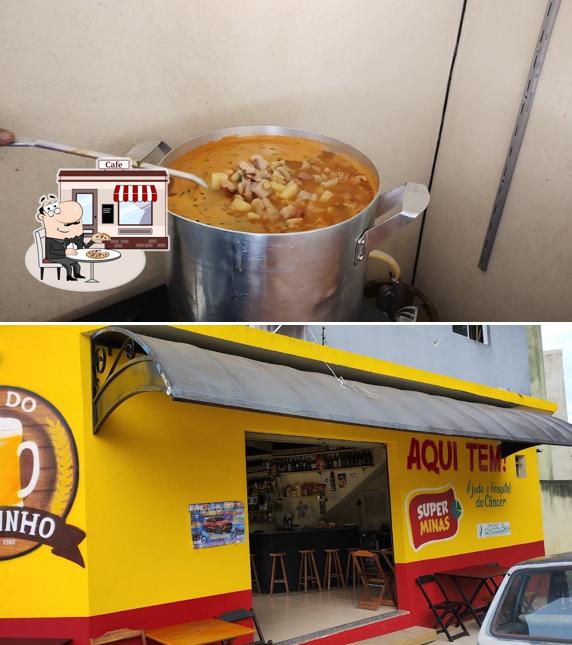 Você pode espairecer no exterior Bar do Roquinho