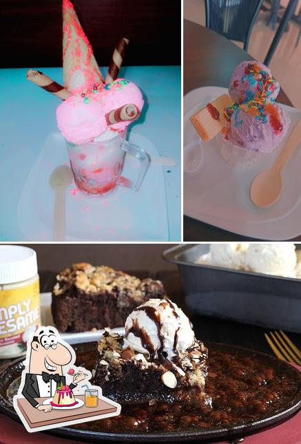 ITALIAN CAFE provides a number of sweet dishes