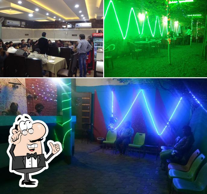 Take a seat at one of the tables at Chawla chicken