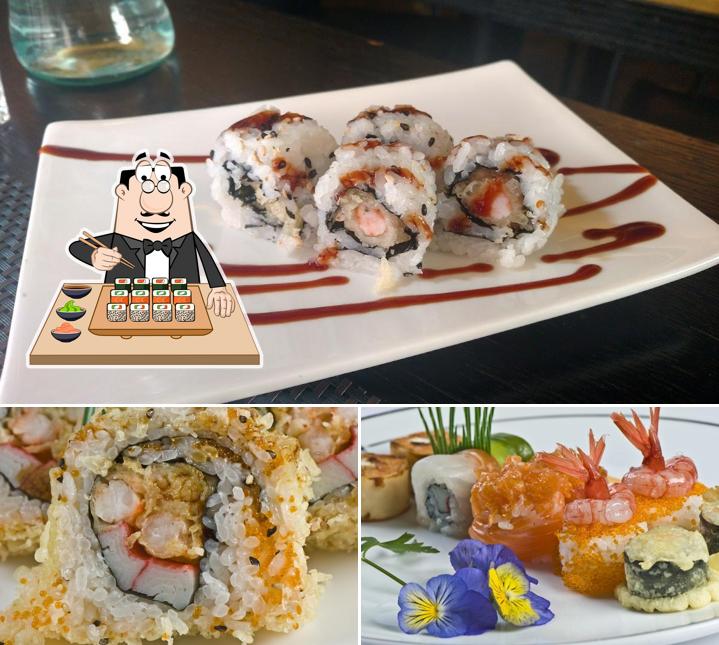Prova le diverse opzioni di sushi