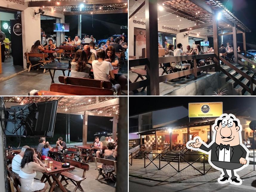Veja imagens do interior do Golden Restaurante - Massas, Pizzas, Petiscos e Caldos - Agora Sob Nova Direção