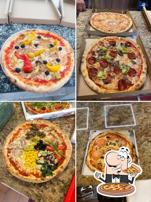 Scegli tra le svariate varianti di pizza