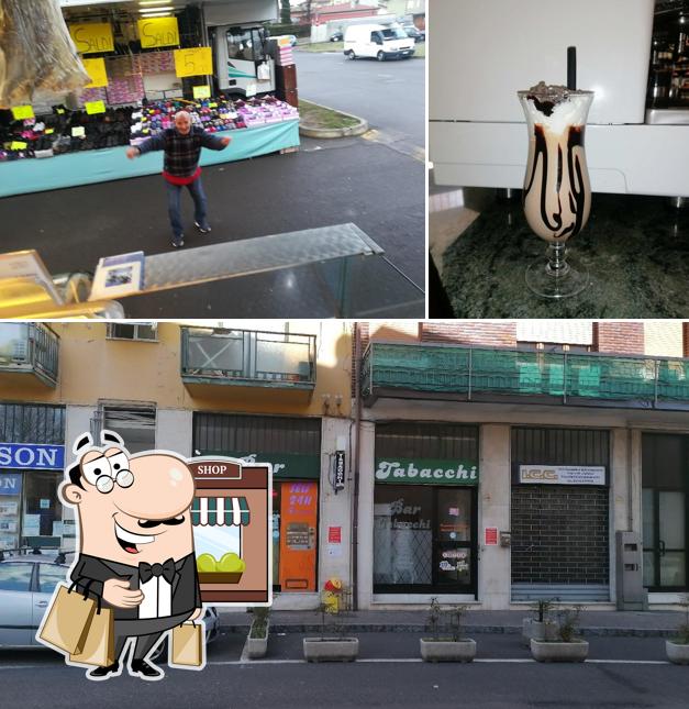 Questa è la foto che mostra la esterno e cibo di "BAR TABACCHI" di Riina Davide Roberto & Stefanelli Fabrizia