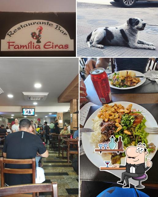 Veja imagens do interior do Restaurante Bar Família Eiras