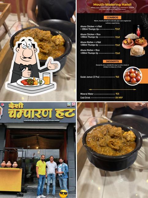 Food at Desi Champaran Hut (DCH)