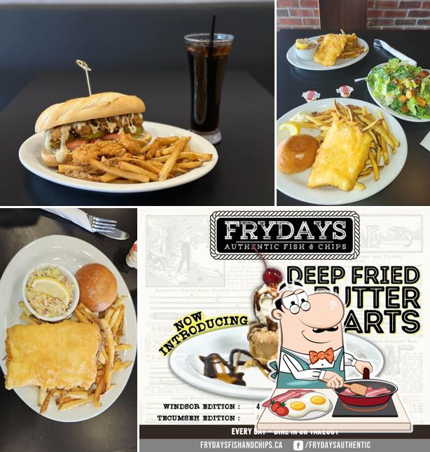 Omelettes à Frydays Authentic Fish & Chips