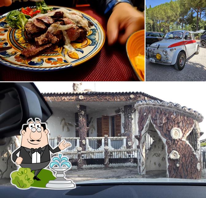 Questa è la immagine che raffigura la esterno e cibo di Gnammeria da Giò