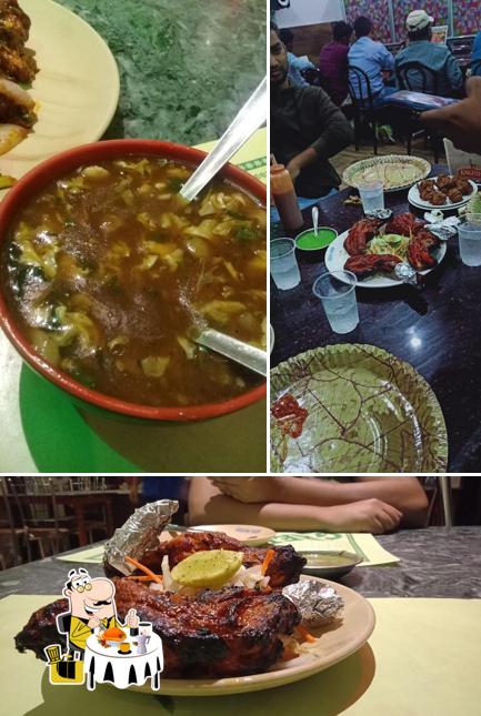 Food at Hotel Malladev Green Park Bar & Restaurants