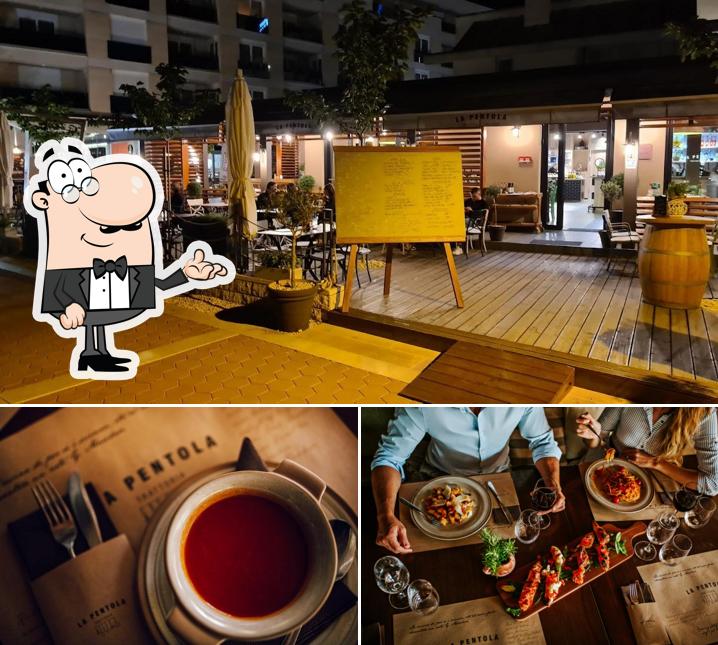 La interni e bevanda del ristorante