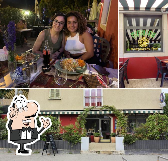 Gli interni di Marifah Thaï Restaurant