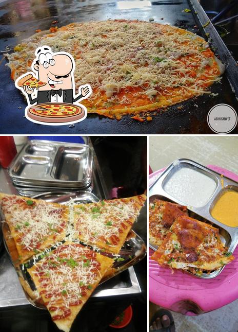 Get pizza at Shri Sai Dosa Center