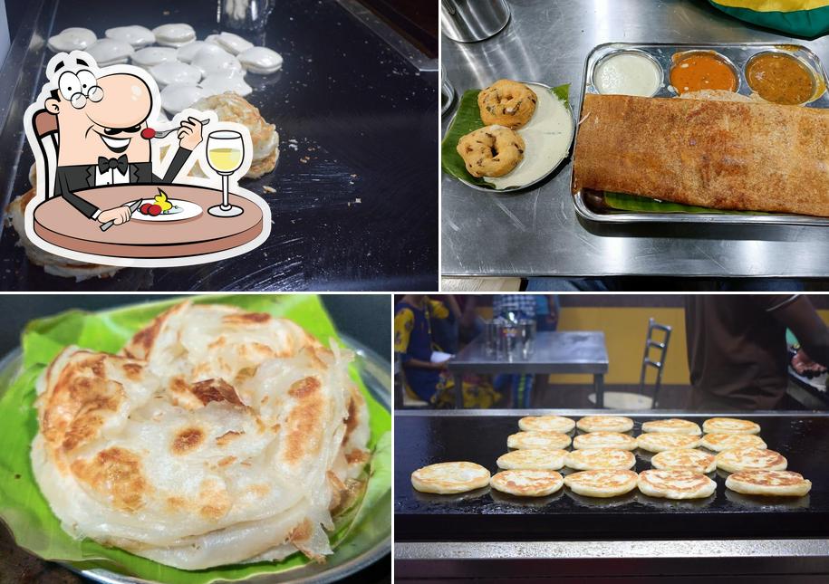 Food at The Kumbakonam Cafe