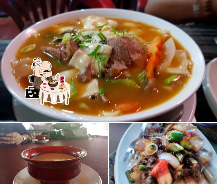 Food at Tibetan Chef's Restaurant
