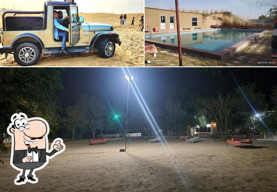 Check out how Umaid Safaris Desert Camp, Raisar, Bikaner looks outside