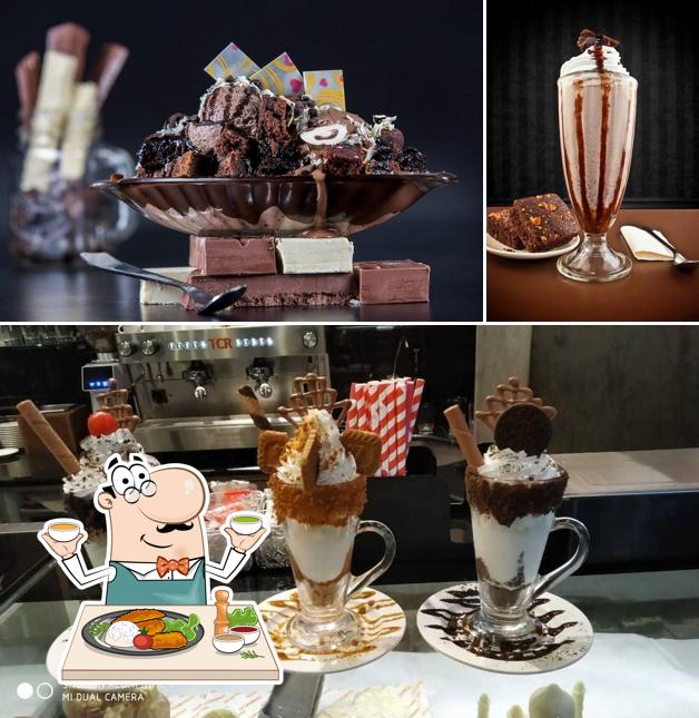 Food at The Chocolate Room