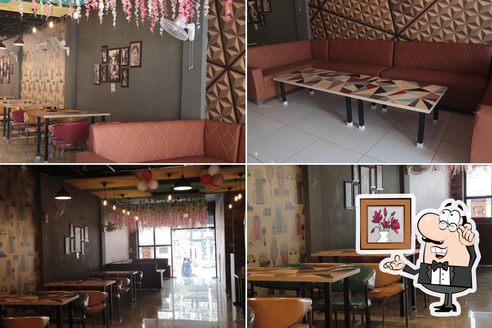 The interior of The Frackers Raikot - Crispy Chicken Restaurant in Raikot, Sandwich Restaurant in Raikot, Best Pizza Restaurant in Raikot