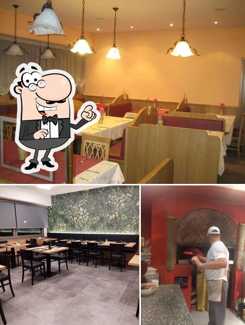 Gli interni di Trattoria Pizzeria alle Statue