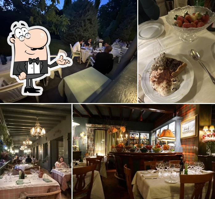 Gli interni di Auberge d'Onex