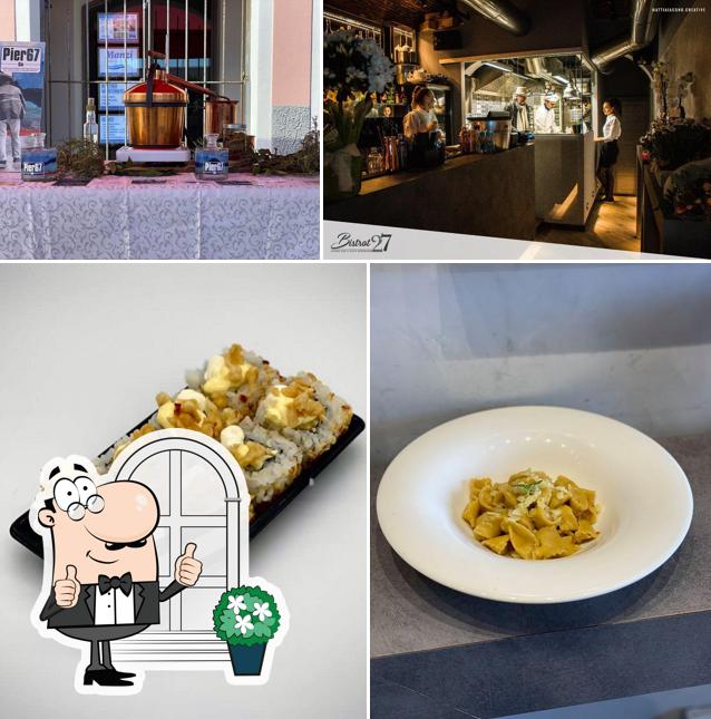 Goditi la vista dagli esterni di Bistrot 27