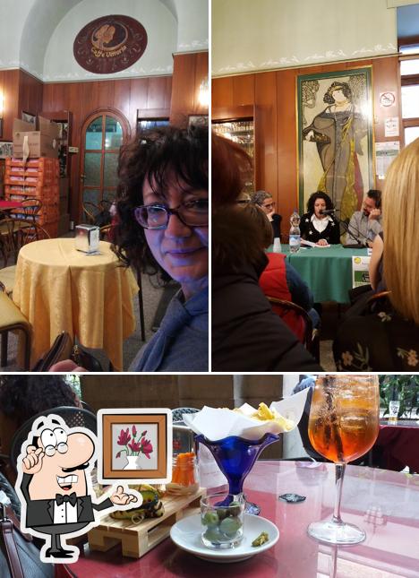 Gli interni di Gran Caffè Vittoria