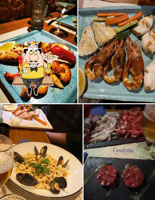 Ordina la cucina di mare a Canaletto Bistrot