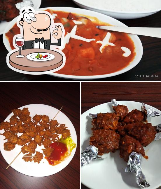 Food at Choukha Restaurant