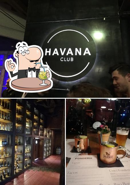Havana si caratterizza per la bevanda e interni