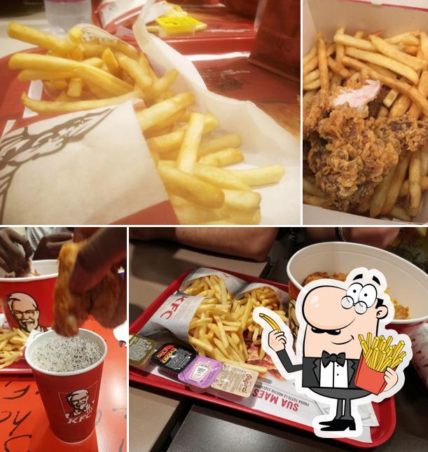 Assaggia le patatine fritte a KFC