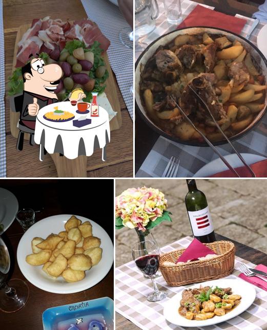 Piatto di formaggi al Konoba Popret